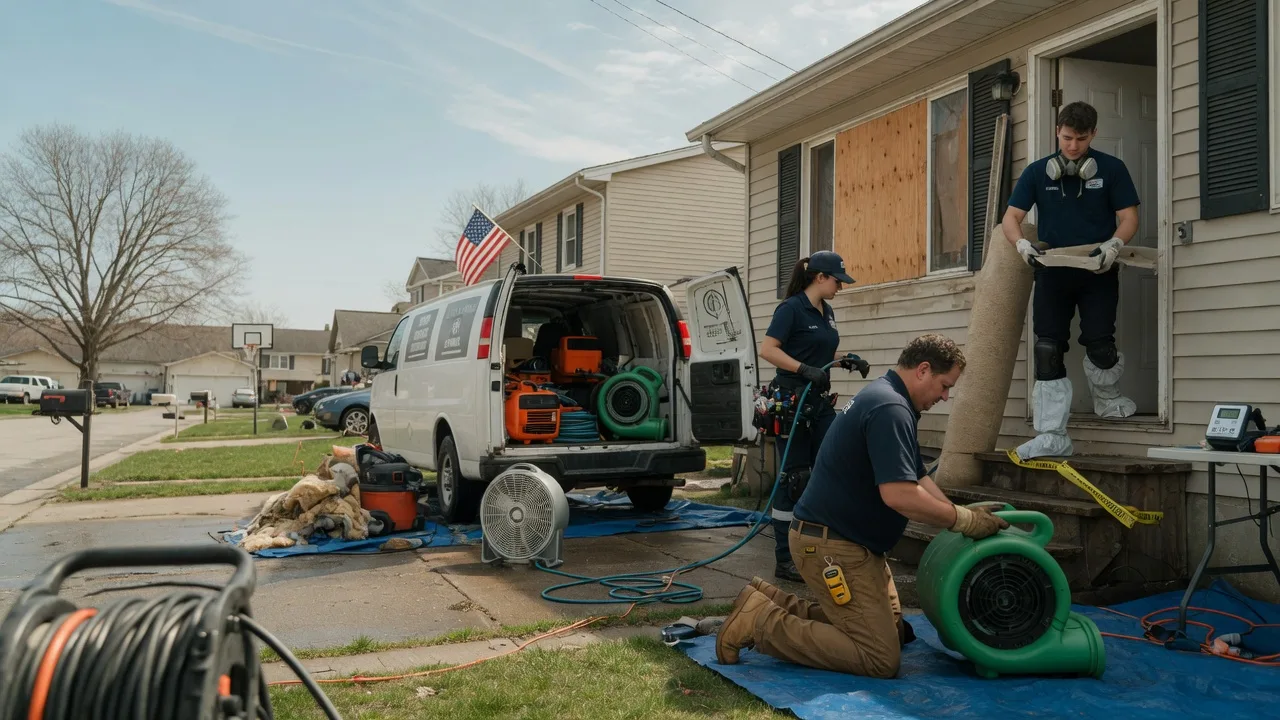 Water Damage Restoration in Oxly, MO near me
